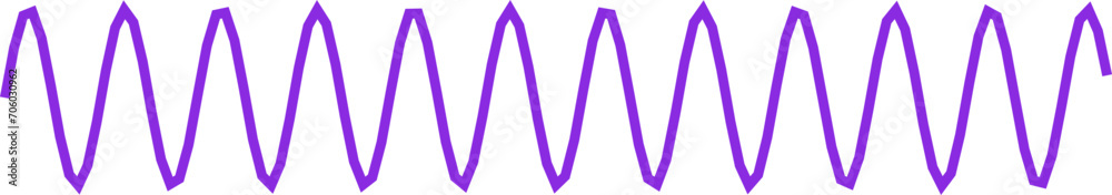 An abstract transparent curvy sine wave shape line design element. An abstract transparent curvy sine wave shape line design element.