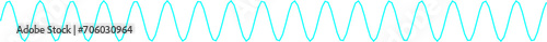 An abstract transparent curvy sine wave shape line design element.