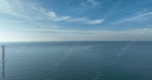 Wallpaper Mural Aerial footage of blue sky  and sea landscape Torontodigital.ca