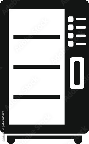 Container drinks icon simple vector. Portable bottle drink. Food snack