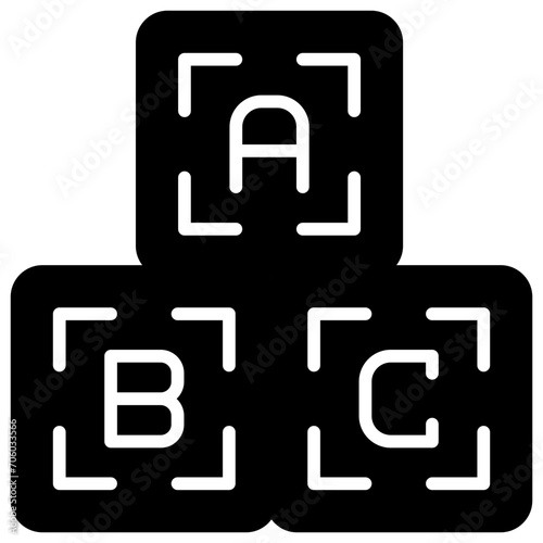 ABC Block Icon