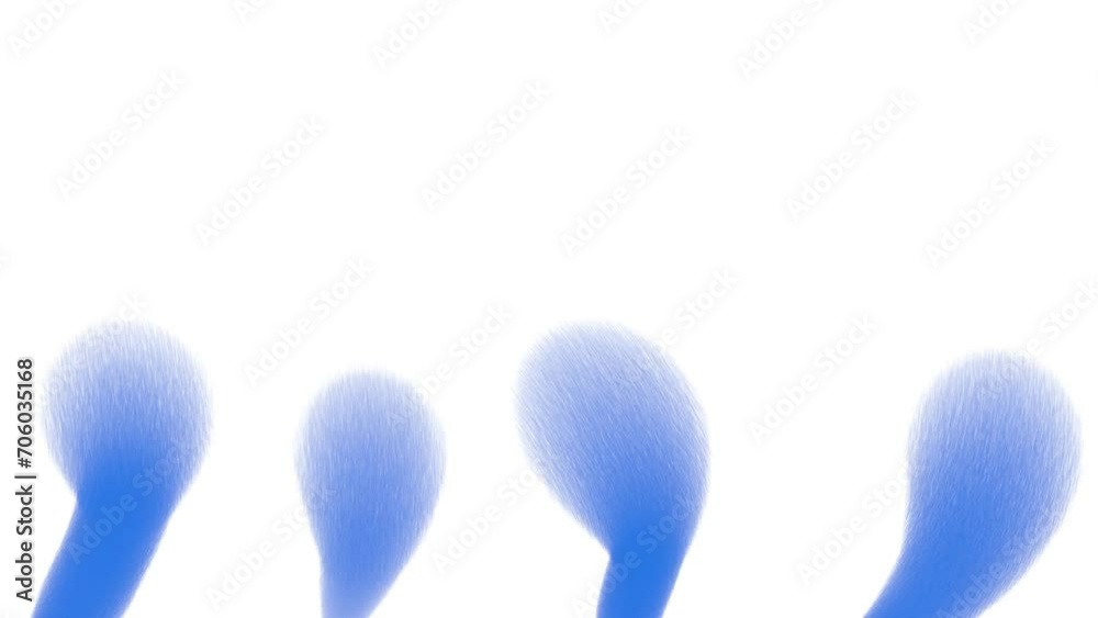 Alien plants or mushrooms changing their shape and color. Alien plants or mushrooms changing their shape and color.