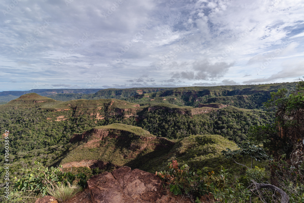 paisagem natural na cidade de Costa Rica, Estado do Mato Grosso do Sul, Brasil