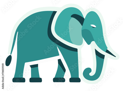 Słoń ilustracja