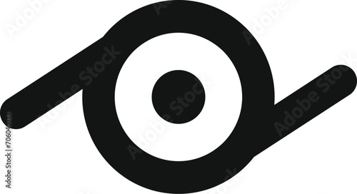 Gender identity sing icon simple vector. Support trans. Mirror poster bisexual