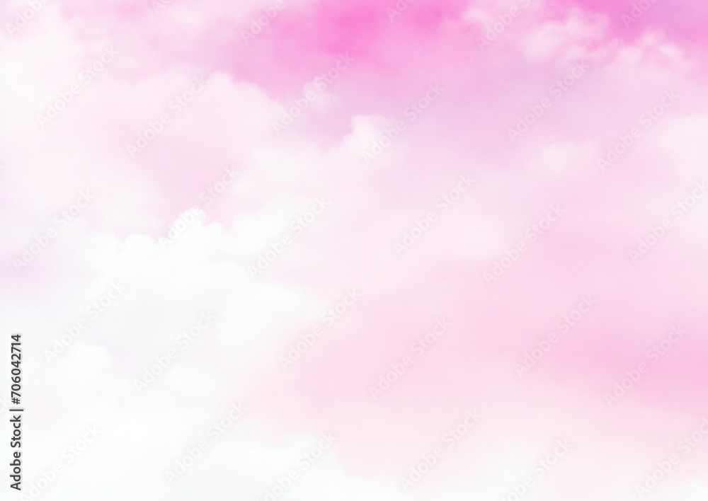 pink bokeh background, watercolor pink background. watercolor background with clouds