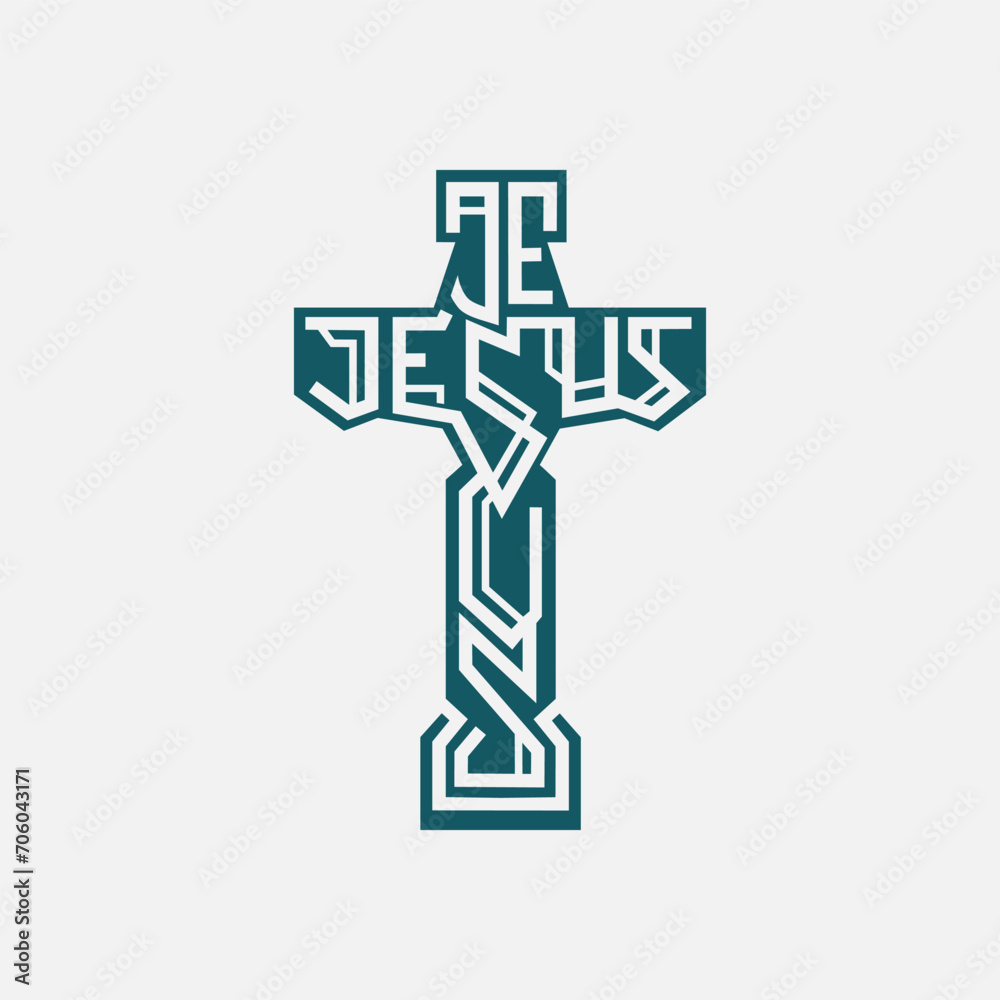 Church cross logo. Simple religion vector design. Isolated with soft background. Church cross logo. Simple religion vector design. Isolated with soft background.