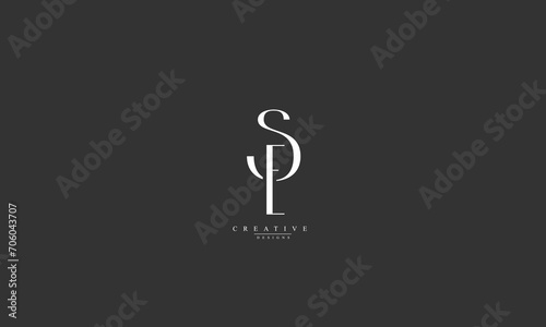 Alphabet letters Initials Monogram logo ES SE E S