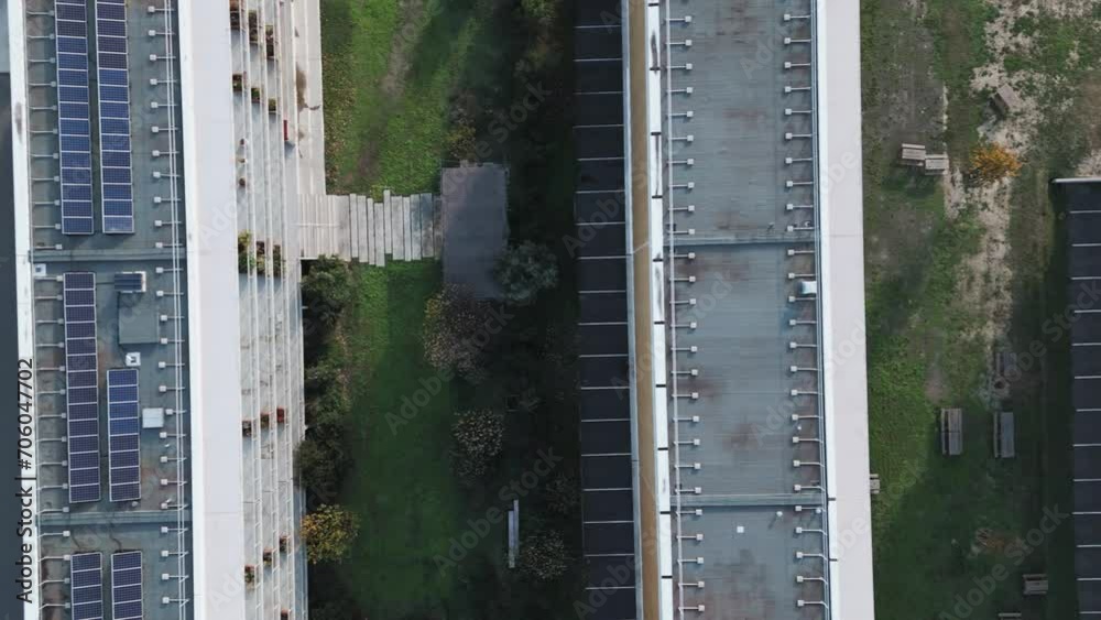 From above, complex appears as blend of spacious and modern apartments From above, complex appears as blend of spacious and modern apartments