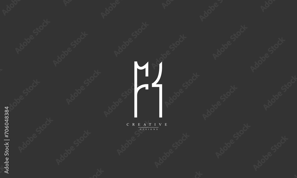 Alphabet letters Initials Monogram logo FK KF F K Alphabet letters Initials Monogram logo FK KF F K