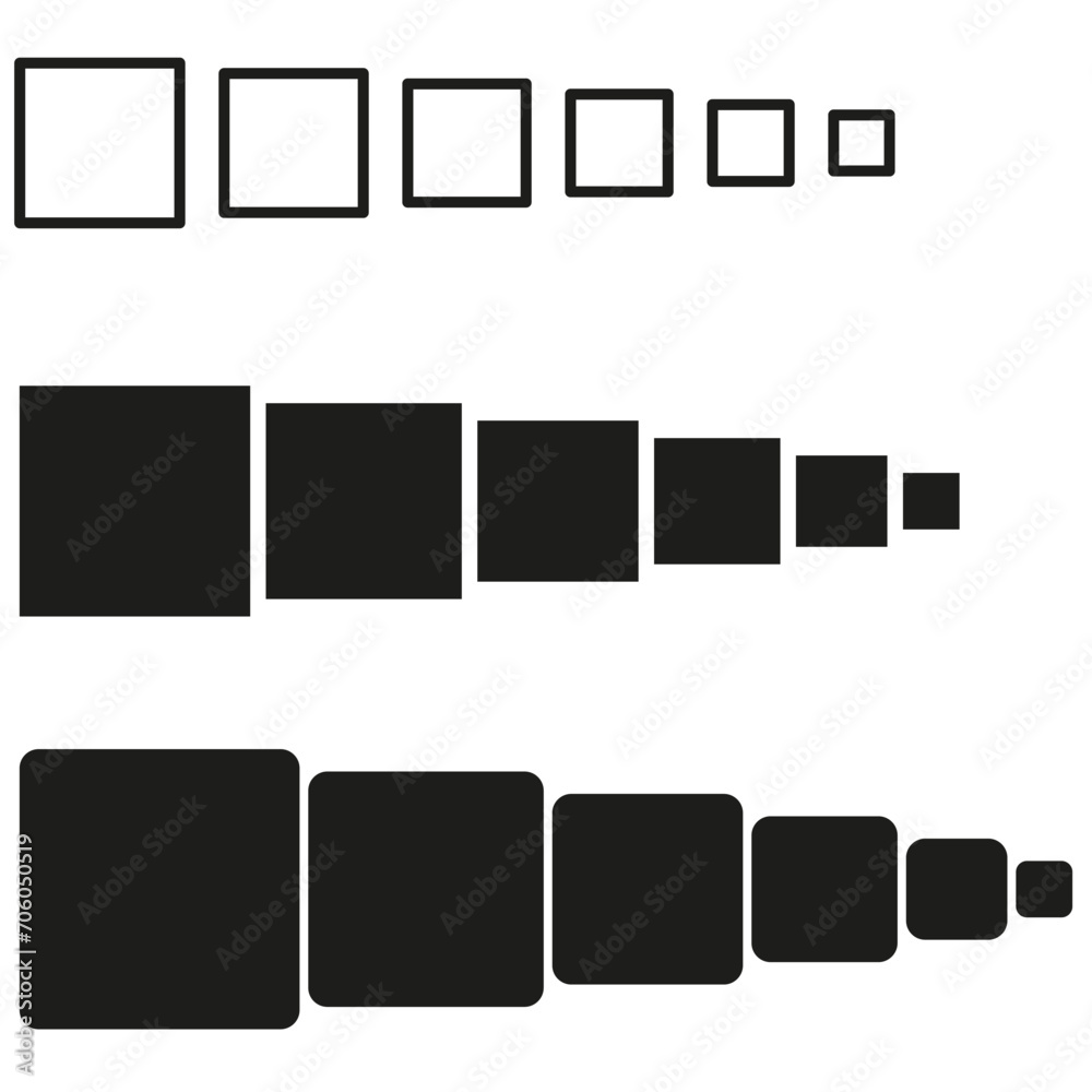 square geometric arrangement. Vector illustration. EPS 10. square geometric arrangement. Vector illustration. EPS 10.