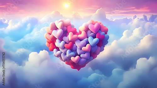 Valentine's Day, hearts, Valentine's Day background, wedding background