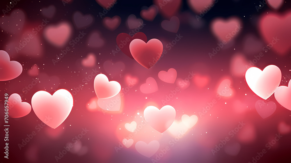 Valentine's Day, hearts, Valentine's Day background, wedding background