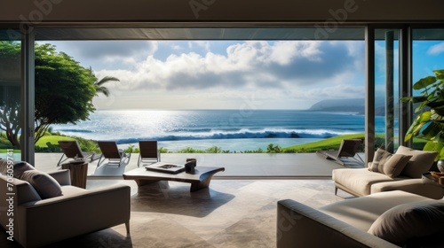 Amazing View From Luxury Villa To The Ocean