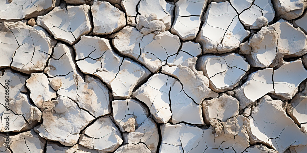 Close-up of arid earth's cracked texture Close-up of arid earth's cracked texture