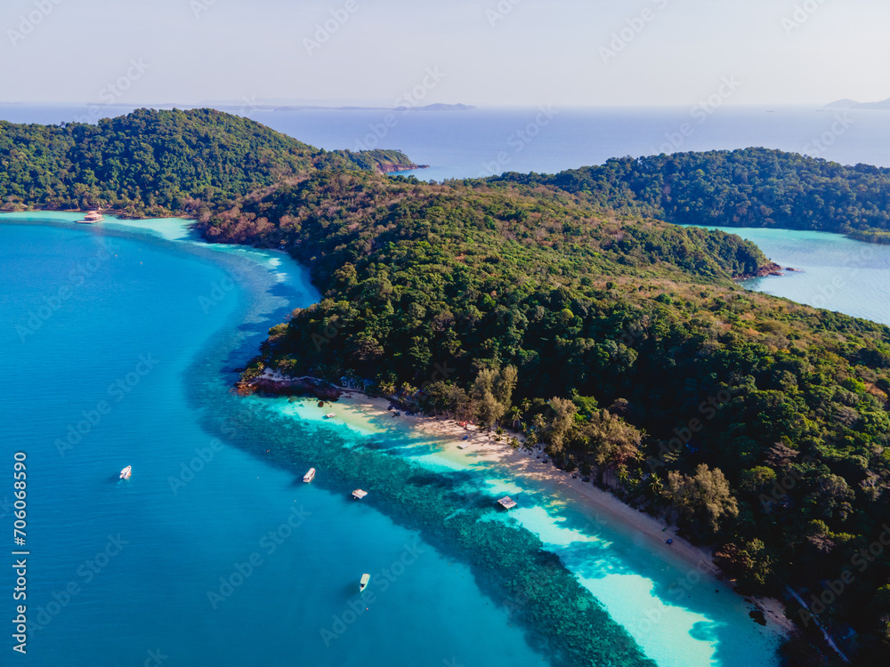 Koh Wai Island Trat Thailand is a tinny tropical Island near Koh Chang.