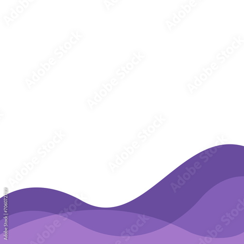 Purple Footer overlay