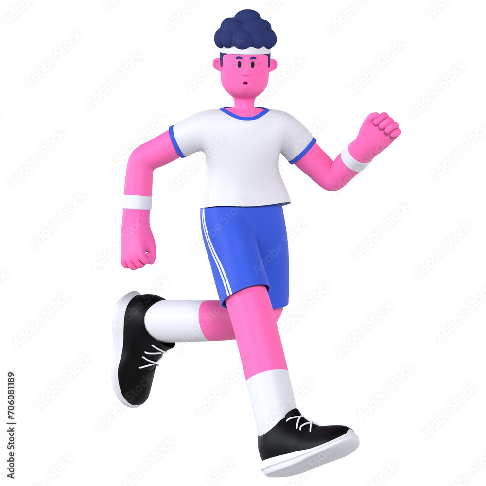 Running Sprint Boy Sport Game Competition Running Sprint Boy Sport Game Competition