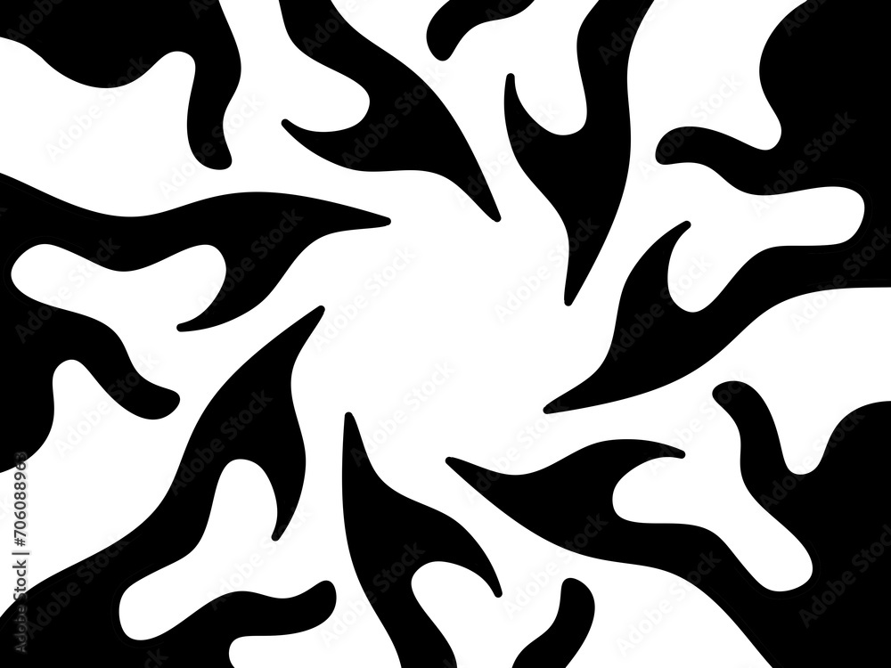 abstract black and white background