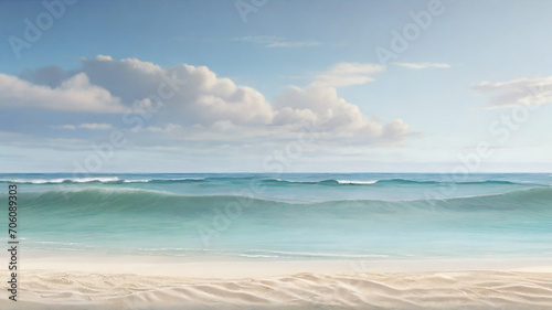 Background image with a white sandy beach