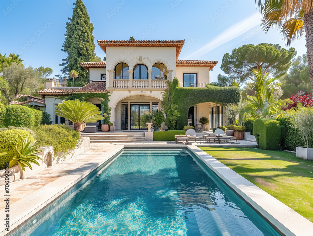 Luxury villa with magnificent garden, private pool and fenced for extra security