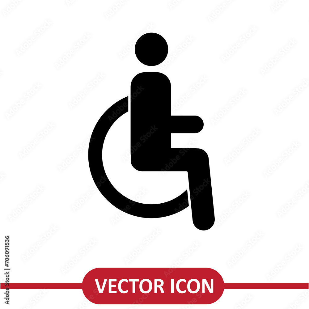 Disable icon vector flat trendy style illustration on white background..eps Disable icon vector flat trendy style illustration on white background..eps