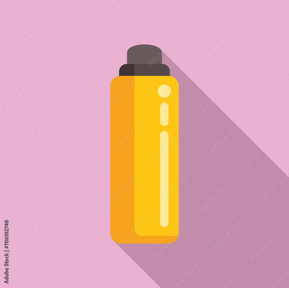 Makeup sprayer icon flat vector. Asian routine. Skin mask patch Makeup sprayer icon flat vector. Asian routine. Skin mask patch