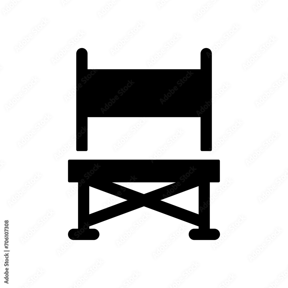 Fishing Chair Icon Fishing Chair Icon