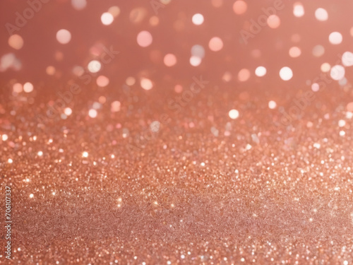 Background peach glitter foil - generated by ai