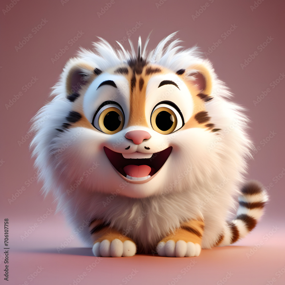 Tiger smiling 025. Generate Ai Tiger smiling 025. Generate Ai
