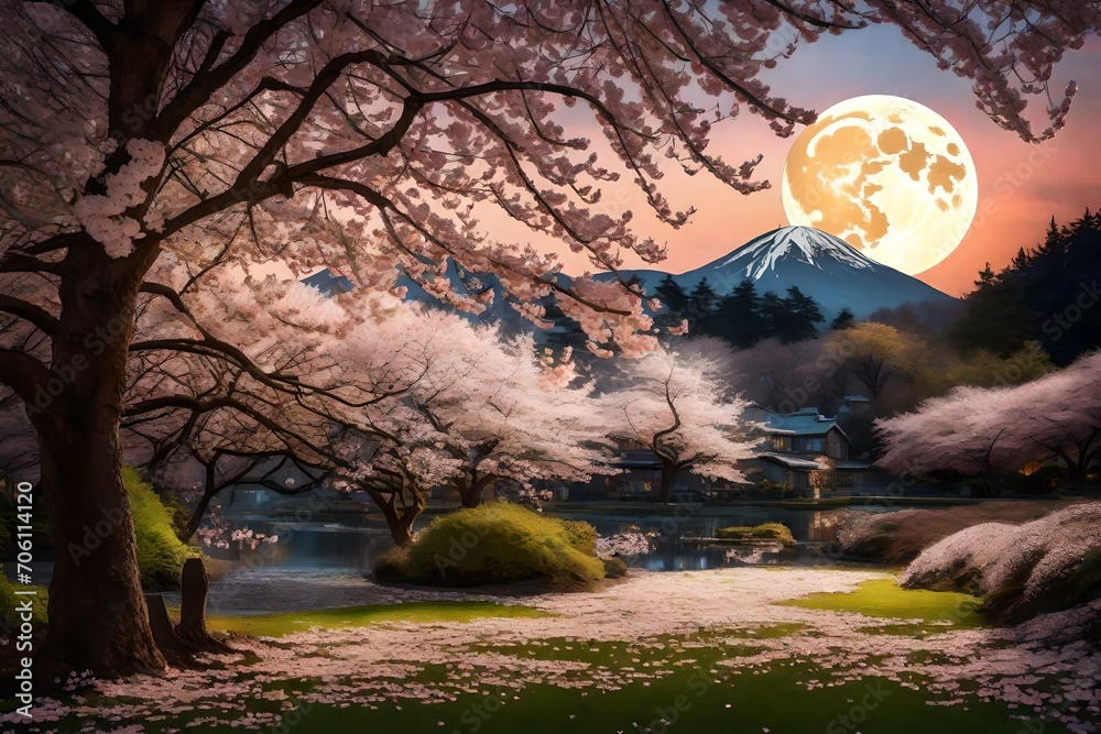 halloween night landscape halloween night landscape