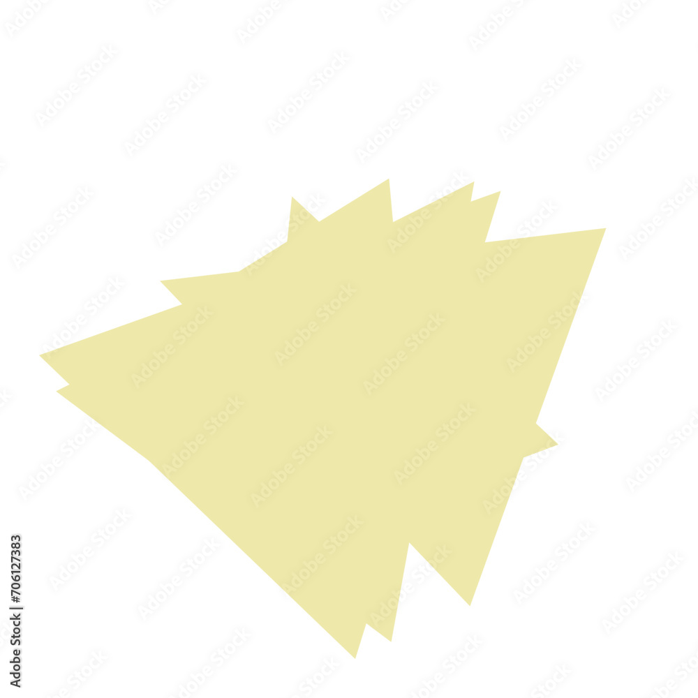 An abstract cut out triangle spiral burst design element. An abstract cut out triangle spiral burst design element.