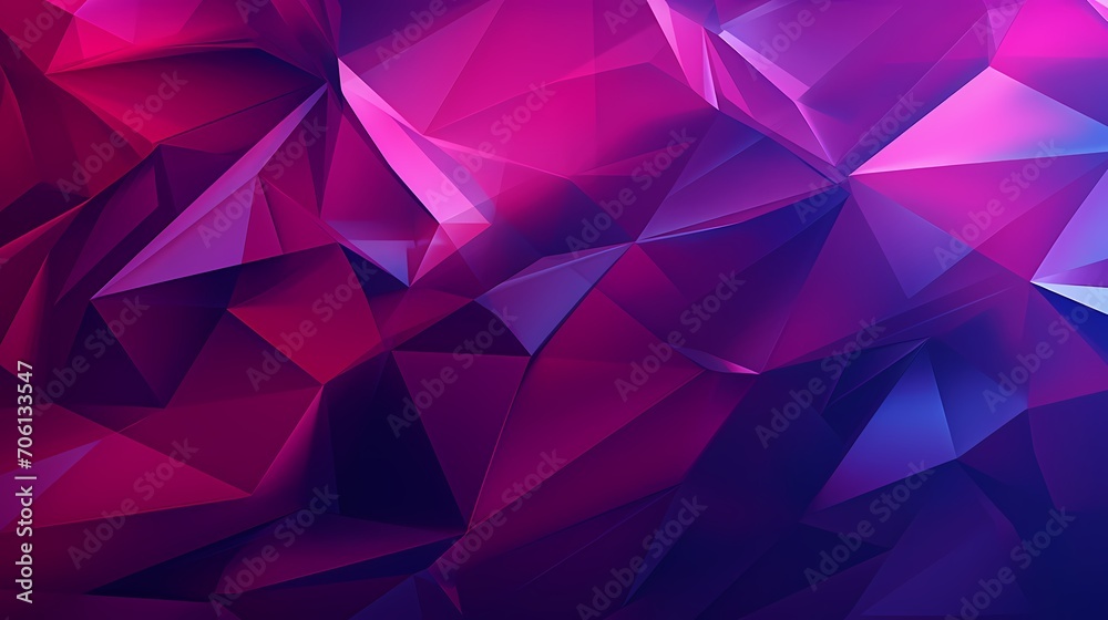 Harmonious hues converging on an abstract crystal canvas, presenting a mesmerizing faceted texture captured in stunning HD.