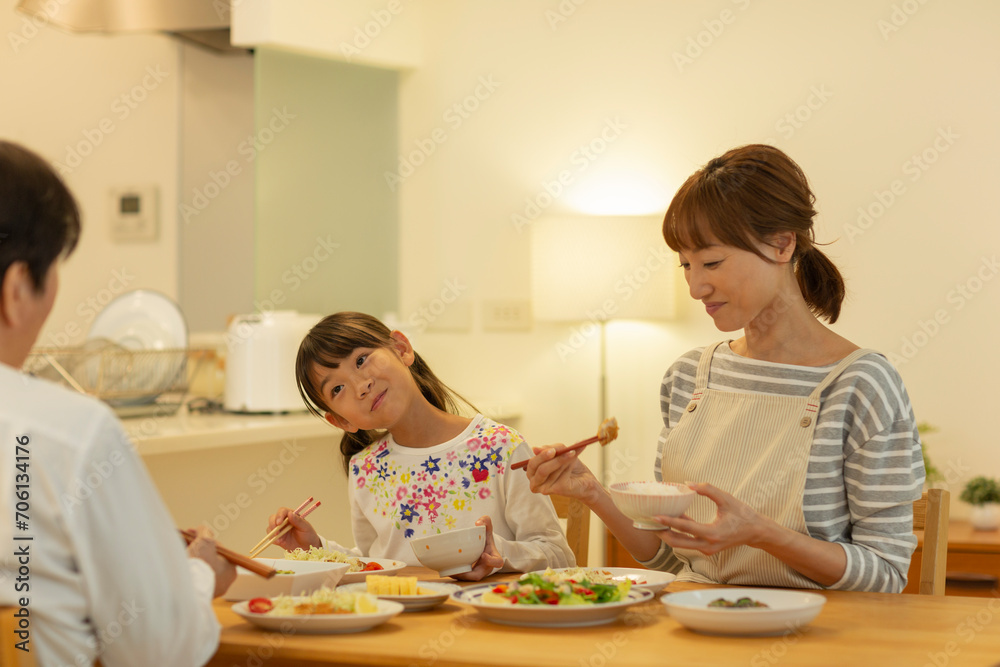 母親と娘 母親と娘