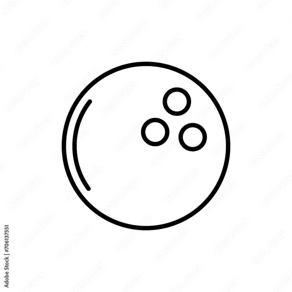 Bowling ball outline icons, minimalist vector illustration ,simple transparent graphic element .Isolated on white background Bowling ball outline icons, minimalist vector illustration ,simple transparent graphic element .Isolated on white background