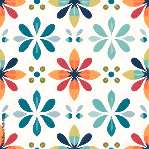 Boho pattern  seamless tile  repeating pattern  tertiary colors