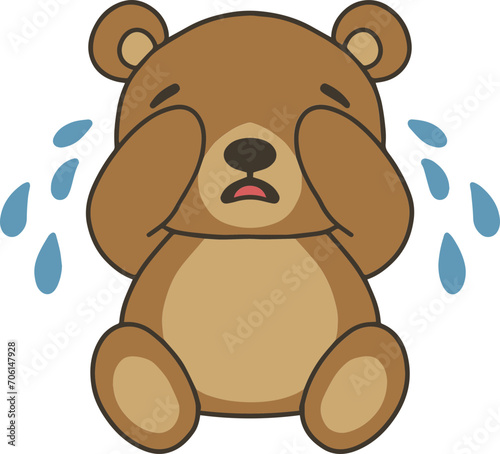 Crying Teddy Bear