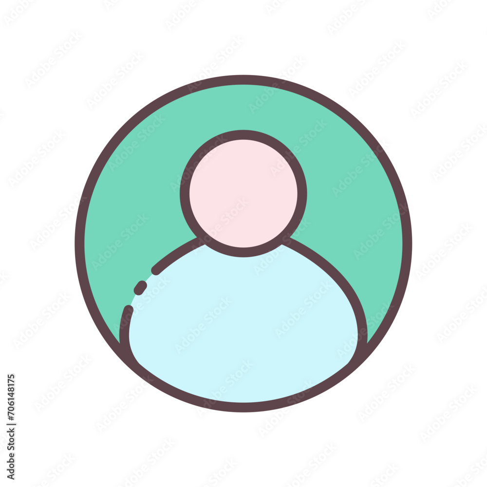 profile icon design vector template profile icon design vector template