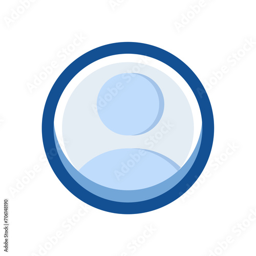 profile icon design vector template