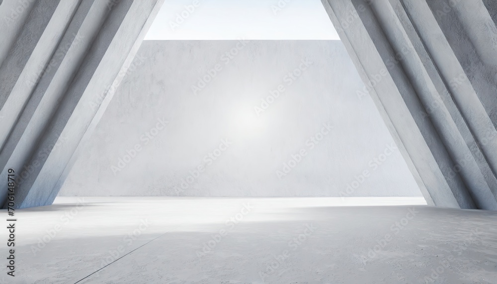 Obraz premium Abstract cement background with smooth lines.