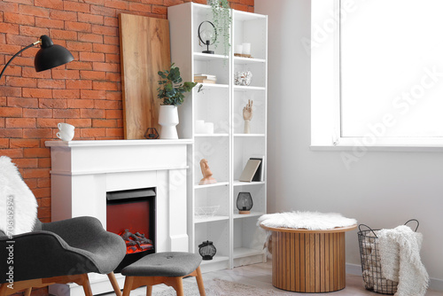 Modern living room interior...