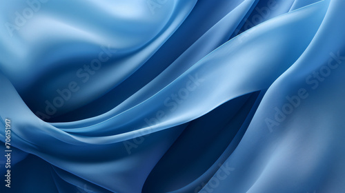 abstract modern blue background folded ribbons
