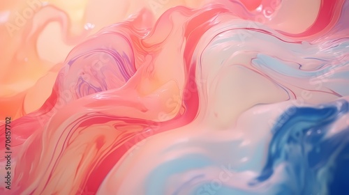 In high definition, witness the captivating dance of colors as the camera delves into the close-up marble texture