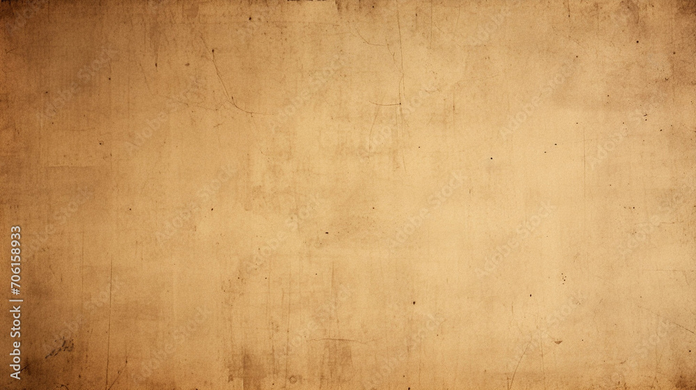 Textured Weathered Old Beige Parchment Background