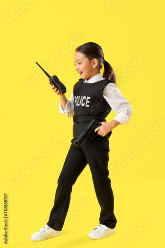 Cute little police officer ...