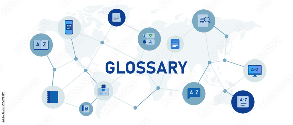 glossary book dictionary vocabulary or ebook for read information knowledge education glossary book dictionary vocabulary or ebook for read information knowledge education
