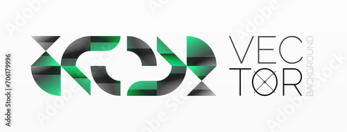 Geometric minimalism with triangles and circles. Blend of basic shapes creating serene, visually pleasing compositions. Wallpaper, banner, background, landing page, wall art, invitation, prints