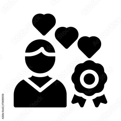 favourite glyph icon