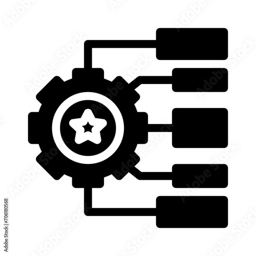 segmentation glyph icon