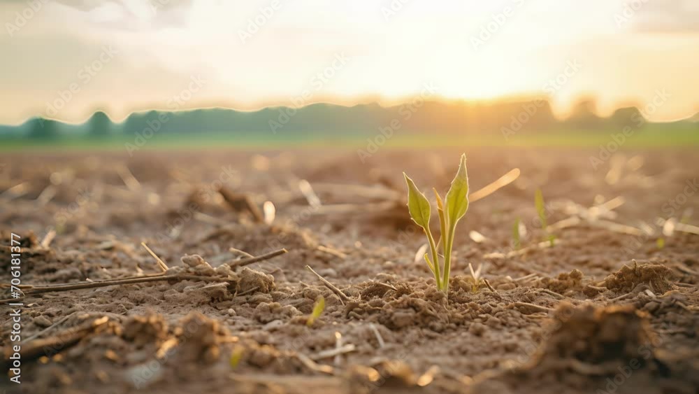 A picture of a barren and desolate field, representing the negative consequences of overusing embryos in farming practices and the challenge of maintaining sustainable land management.